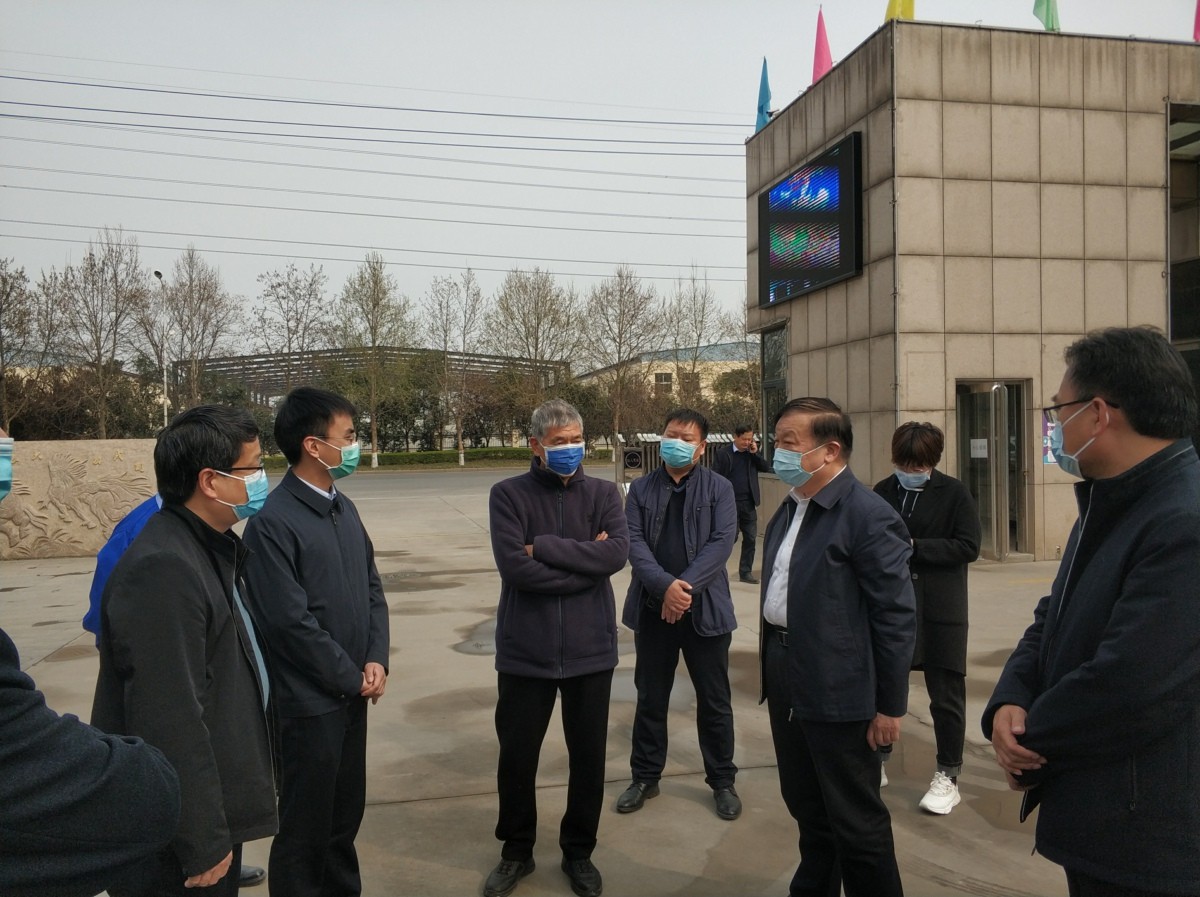 2022年3月31日下午新乡市祁市长视察工作