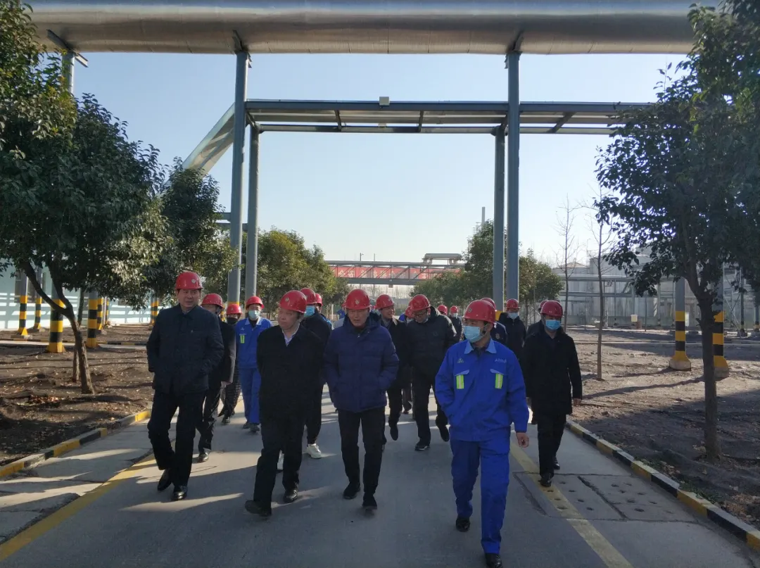新乡市副市长祁文华莅临我公司调研指导安全生产工作