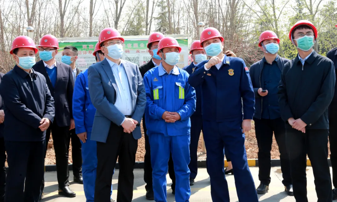 新乡市市长魏建平莅临我公司检查指导工作